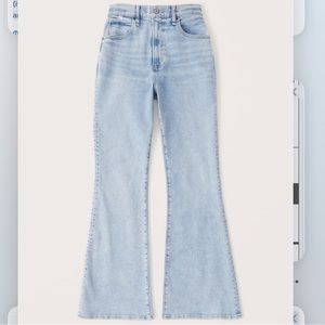 Abercrombie flare ultra high rise curve love